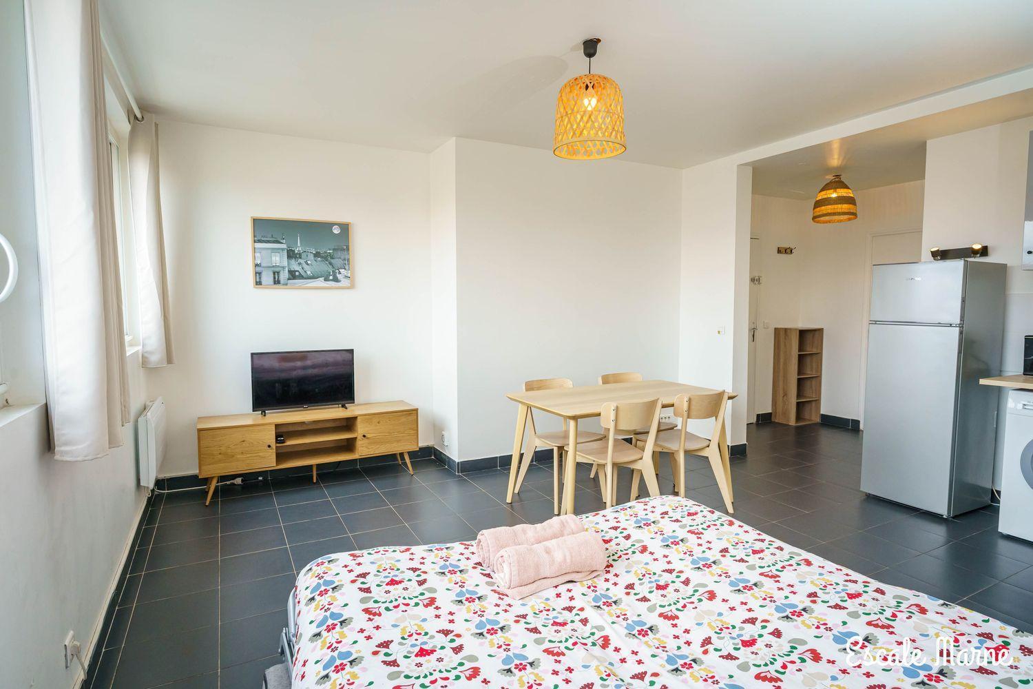 Escale-Marne Fr - 101 - Free Parking - Free Luggage Storage - All Equipped - Linen Included - Washing Machine - Luxury Eve Sleep Mattress 160X200 - 10Mn Walk Metro 8 - Rer A - Panoramic View - From 1 To 4 Guests Maisons-Alfort Exterior foto