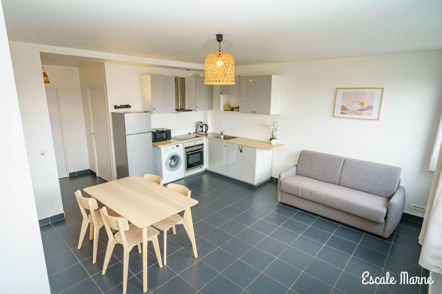Escale-Marne Fr - 101 - Free Parking - Free Luggage Storage - All Equipped - Linen Included - Washing Machine - Luxury Eve Sleep Mattress 160X200 - 10Mn Walk Metro 8 - Rer A - Panoramic View - From 1 To 4 Guests Maisons-Alfort Exterior foto